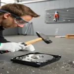 How to Destroy a Hard Drive with a Hammer