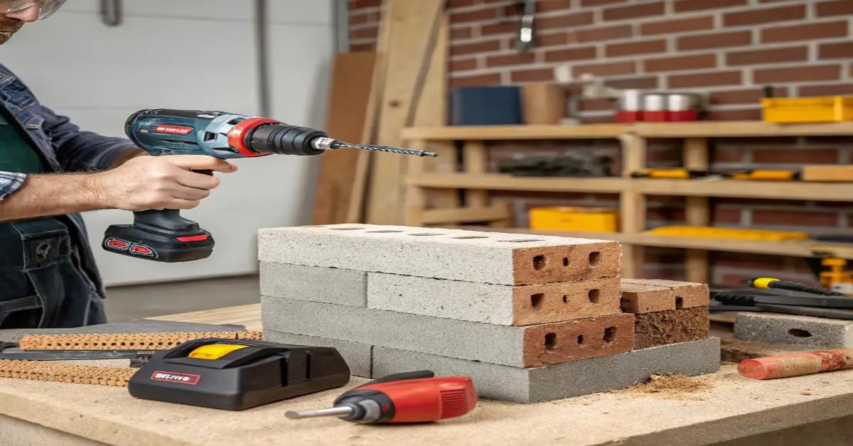 Can I Use a Cordless Drill for Masonry